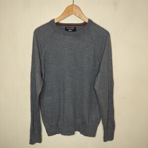 Banana Republic Italian Merino Wool Sweater Baruffa Yarn Raglan